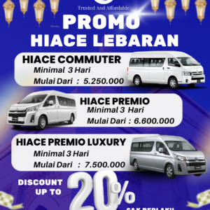 Mudik Lebaran 2026 Nyaman & Hemat? Cek Promo Spesial Hiace