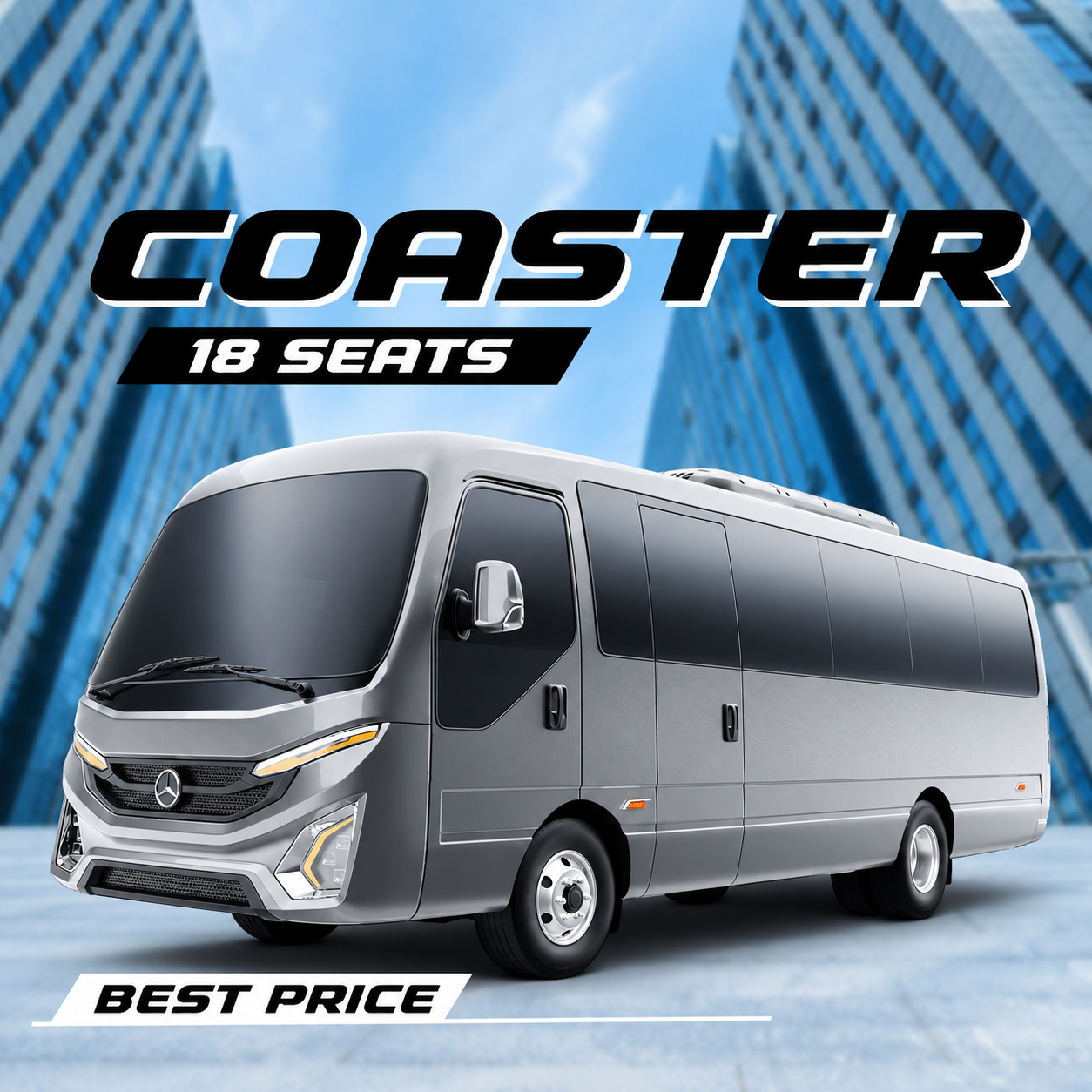 Coaster Alfa Rent Car